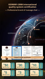 AS-100 Automatic Home Full Body Airbag Kneading  Massag Chair Electric Zero Gravity Massage Chair with Bluetooth Voice Control