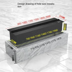 Electric LED Fireplace 3D Flame Water Vapor Steam Fire Place Auto Fill & Drain Fake Flame Fireplace for Living Room Home Decor