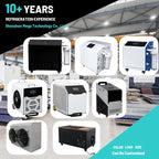 Ice Baths Chiller Water Cooled Water Cooling And Heating Ice Bath Chillers Cold Plunge Chiller Machine 1000L Tub