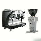 Commercial Coffee Maker CRM3120C Dual Head Coffee Machine, Independent Multi Boiler System, Adjustable Extraction Temperature