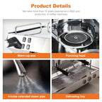 Commercial Coffee Machine CRM3120C Dual Head Coffee Machine, Independent Multi Boiler System, Adjustable Extraction Temperature