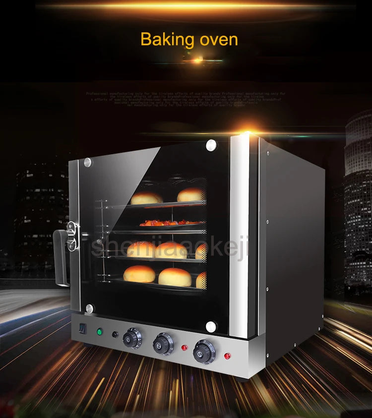 EC01F 4 trays Hot-air Convection Oven kitchen Baking oven Electric oven commercial 60L 220V 4500W