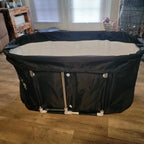 PVC Large Oval Ice Bath Tub 117 CM for Athletes Post-Exercise Recovery Portable Bathtub for Home Gyms Indoor Outdoor use