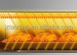 3 Deck 6 Trays Commercial Kitchen Oven Toaster Bakery Machine Equipment Pizza Baking Oven Electric Bread Cake Deck Oven