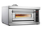 3 Deck 6 Trays Commercial Kitchen Oven Toaster Bakery Machine Equipment Pizza Baking Oven Electric Bread Cake Deck Oven