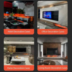 3D Water Electric Fireplace Mist Fireplace Embedded Realistic Mist Flame Remote Control APP Interior Decoration Steam Fireplace