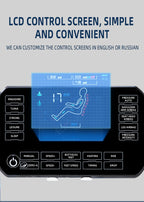 AS-100 Automatic Home Full Body Airbag Kneading  Massag Chair Electric Zero Gravity Massage Chair with Bluetooth Voice Control