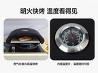 12 inch gas pizza oven box outdoor commercial household indoor barbecue kiln gas stove oven