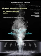 800mm Atomizing Fireplace For Living Room Multi-color Fake Flame Electronic Fireplace Home Remote Control Water Steam Fireplace