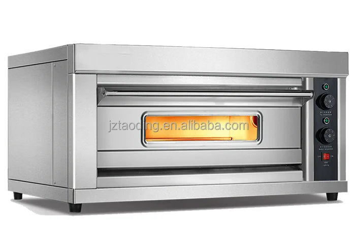 3 Deck 6 Trays Commercial Kitchen Oven Toaster Bakery Machine Equipment Pizza Baking Oven Electric Bread Cake Deck Oven