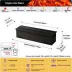 800mm Atomizing Fireplace For Living Room Multi-color Fake Flame Electronic Fireplace Home Remote Control Water Steam Fireplace