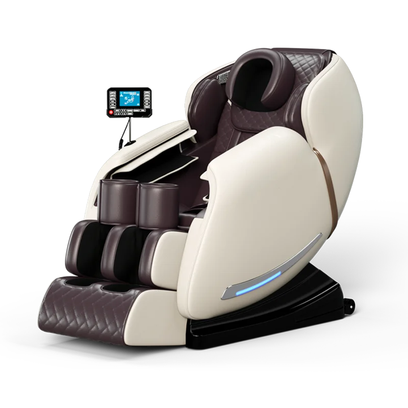 AS-100 Automatic Home Full Body Airbag Kneading  Massag Chair Electric Zero Gravity Massage Chair with Bluetooth Voice Control