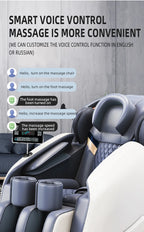 AS-100 Automatic Home Full Body Airbag Kneading  Massag Chair Electric Zero Gravity Massage Chair with Bluetooth Voice Control