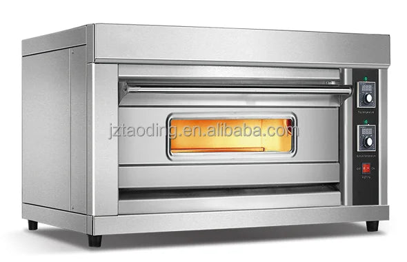 3 Deck 6 Trays Commercial Kitchen Oven Toaster Bakery Machine Equipment Pizza Baking Oven Electric Bread Cake Deck Oven