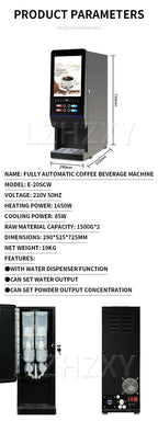 Instant Beverage Machine 110V 220V Hot Cold Milk Tea Coffee Maker Easy Operation Commercial or Household