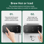 Coffee Maker Espresso Coffee Machine With Milk Frother Wand And Removable Water Tank PE3320A App