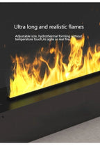Netflix Fireplace |Smart Silent Mist Fireplac Silent Humidifier + Crackling Sound | No Gas/Wood Needed | 5-Year Warranty