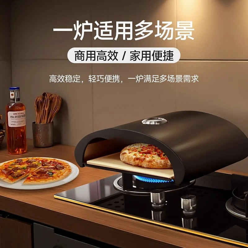 12 inch gas pizza oven box outdoor commercial household indoor barbecue kiln gas stove oven
