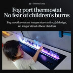 Electric LED Fireplace 3D Flame Water Vapor Steam Fire Place Auto Fill & Drain Fake Flame Fireplace for Living Room Home Decor