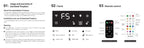 Electric LED Fireplace 3D Flame Water Vapor Steam Fire Place Auto Fill & Drain Fake Flame Fireplace for Living Room Home Decor