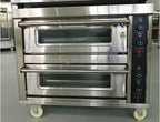 3 Deck 6 Trays Commercial Kitchen Oven Toaster Bakery Machine Equipment Pizza Baking Oven Electric Bread Cake Deck Oven