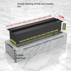 3D Water Electric Fireplace Mist Fireplace Embedded Realistic Mist Flame Remote Control APP Interior Decoration Steam Fireplace