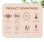 Classic E61 Brewing Group Head Coffee Machine with 9 Bar Pressure Multifunctional Commercial Espresso Coffee Maker for Cafe Shop