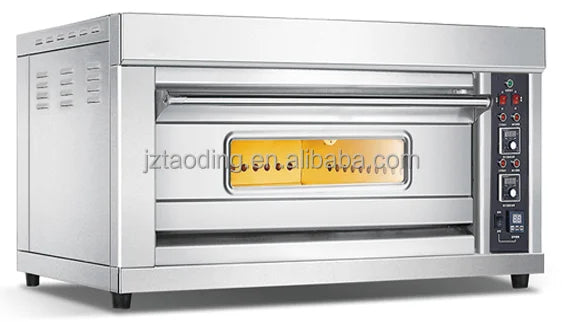 3 Deck 6 Trays Commercial Kitchen Oven Toaster Bakery Machine Equipment Pizza Baking Oven Electric Bread Cake Deck Oven