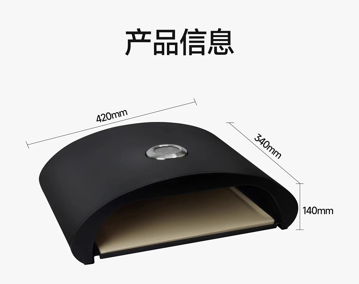12 inch gas pizza oven box outdoor commercial household indoor barbecue kiln gas stove oven