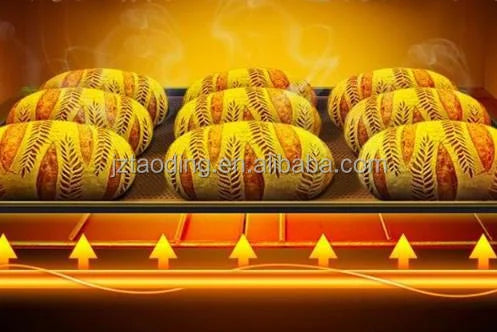 3 Deck 6 Trays Commercial Kitchen Oven Toaster Bakery Machine Equipment Pizza Baking Oven Electric Bread Cake Deck Oven