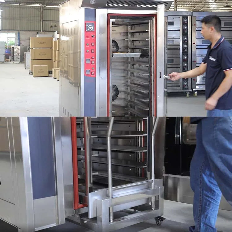 Hot Air 12 Trays Gas Convection Oven Commercial Baking Equipment Bakery Oven Kitchen Machine