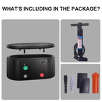 Inflatable Black Portable Oval Cold Plunge Ice Bath Tub with Pump for Cold Water Therapy Recovery