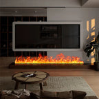3D Water Electric Fireplace Mist Fireplace Embedded Realistic Mist Flame Remote Control APP Interior Decoration Steam Fireplace
