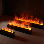 3D Water Electric Fireplace Mist Fireplace Embedded Realistic Mist Flame Remote Control APP Interior Decoration Steam Fireplace