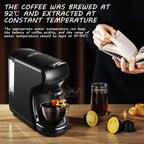 Professional Espresso Coffee Machine Automatic Coffee Maker With Milk Frother