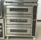 3 Deck 6 Trays Commercial Kitchen Oven Toaster Bakery Machine Equipment Pizza Baking Oven Electric Bread Cake Deck Oven