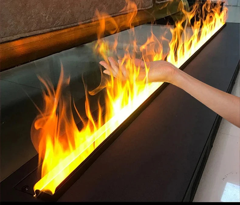 800mm Atomizing Fireplace For Living Room Multi-color Fake Flame Electronic Fireplace Home Remote Control Water Steam Fireplace