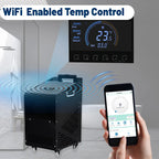 Ice Baths Chiller Water Cooled Water Cooling And Heating Ice Bath Chillers Cold Plunge Chiller Machine 1000L Tub