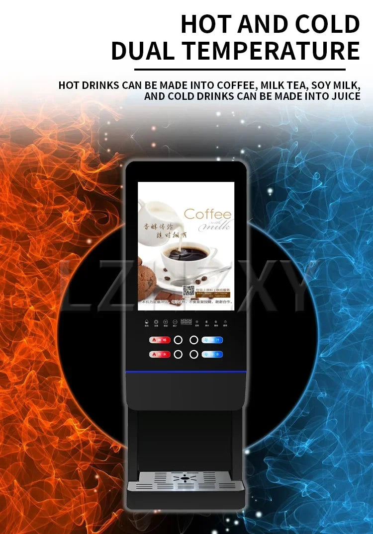 Instant Beverage Machine 110V 220V Hot Cold Milk Tea Coffee Maker Easy Operation Commercial or Household